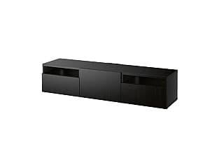 Comoda TV IKEA Besta Lappviken  black-brown 180x42x39 cm