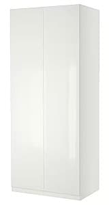 Dulap IKEA Pax/Fardal/Komplement 100x60x236 White/Glossy White