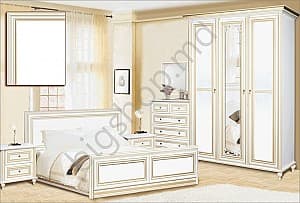 Dormitor S-K Printesa 2 Alb