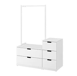 Comoda IKEA Nordli  White (5 sertare)