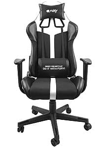 Scaun gaming Fury Avenger XL Black/White