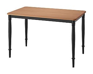 Masa IKEA Danderyd pine veneer-black 130×80 cm