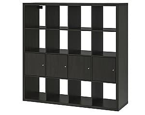 Стеллаж IKEA Kallax Black 147x147 см