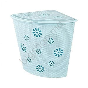 Корзина для белья Alternativa М2252 Light Blue
