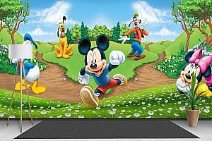 Fototapet 3d Art.Desig Mickey si prietenii lui_3