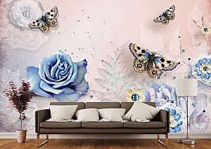 Fototapet 3d Art.Desig Floral tapet