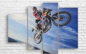 Tablou multicanvas Art.Desig KTM RALLY CASCADORIE