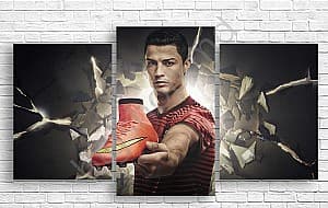 Tablou multicanvas Art.Desig CRISTIANO RONALDO FOOTBALLE