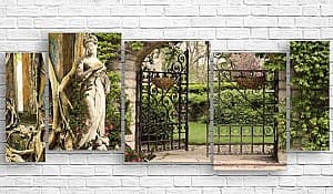 Tablou multicanvas Art.Desig STATUIA RETRO