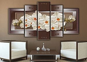 Tablou multicanvas Art.Desig ORCHIDEE 6