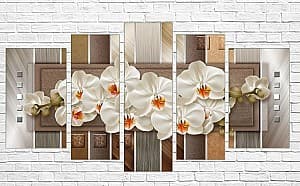 Tablou multicanvas Art.Desig Orchidee_10