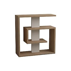 Masa de reviste DECO Saly Oak/White