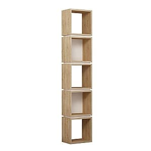 Стеллаж DECO Multi Oak/White