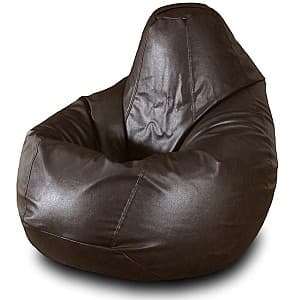 Fotoliu Beanbag Gloss Pear Max XXL Brown