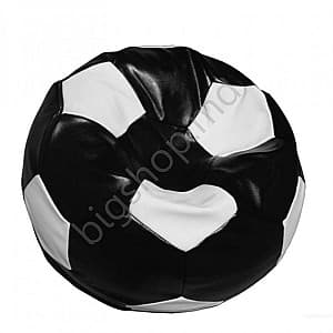 Fotoliu Relax Football medium Black/White