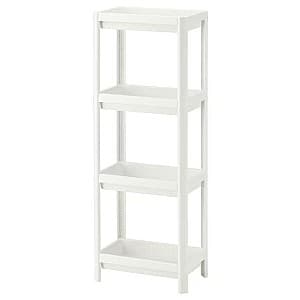 Etajera IKEA Vesken 36x23x100 Alb