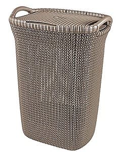 Корзина для белья Curver Knit 57L Коричневый (228410)