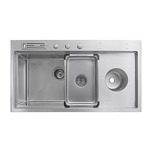 Кухонная мойка SanDonna HD9250 Crom Satin