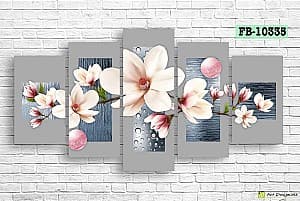 Tablou multicanvas Art.Desig Magnolia FB-10335