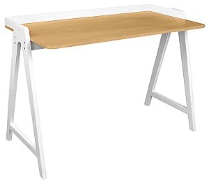 Masa de birou DP Charlote Wood/White