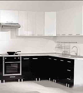 Кухня Ambianta Perla White/Black (2.1x2.1 m)