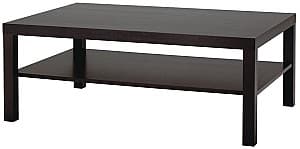 Masa de reviste IKEA Lack 118x78 Negru-Maro