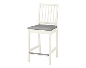 Scaun pentru bar IKEA Ekedalen white/Orrsta gray 62 cm