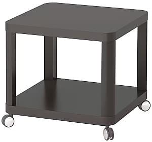 Masa de reviste IKEA Tingby 50x50 cu rotile Gri