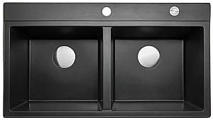 Кухонная мойка Reginox Paris 20 Black Silver