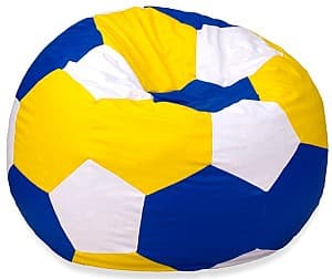 Пуф Beanbag Ares XL Blue Yellow White