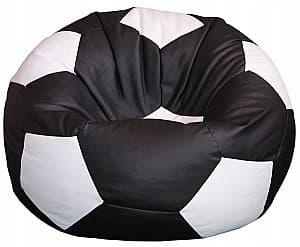 Пуф Beanbag Ares XL Black White