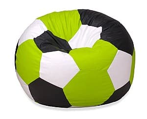 Пуф Beanbag Ares XL Green White Black