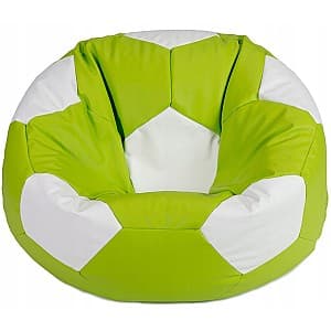 Fotoliu Beanbag Ares XL Green White