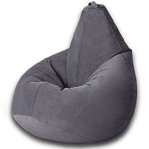 Fotoliu Beanbag Standart Pear XXL Dark Gray