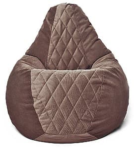 Fotoliu Beanbag Maserrati Romb XL Brown