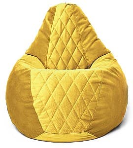 Fotoliu Beanbag Maserrati Romb XL Yellow