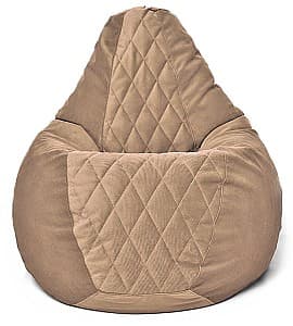 Пуф Beanbag Maserrati Romb XXL Coffee