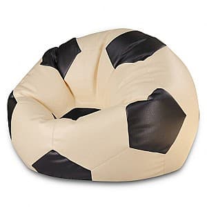 Пуф Beanbag Ares L Beige Black