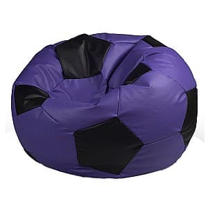 Fotoliu Beanbag Ares L Purple Black