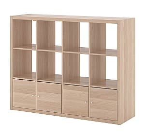 Стеллаж IKEA Kallax antique oak 147x112 cm