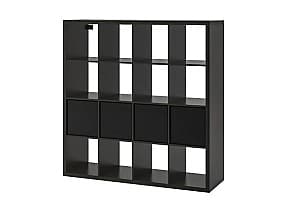 Etajera IKEA Kallax black-brown (4 organizatoare)