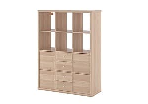 Etajera IKEA Kallax antique oak 112×147 cm