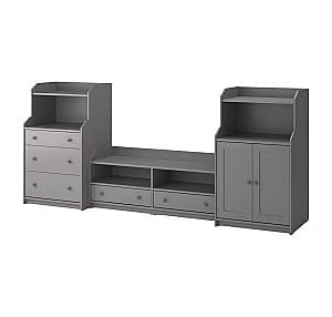 Стенка IKEA Hauga Gray