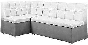 Кухонный уголок Modern Como 2300/2233 Left (White/Gray Dark)