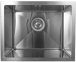 Кухонная мойка SanDonna HD5040 Хром Сатин