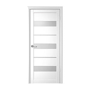 Межкомнатная дверь Albero Praga Matte Glass White 800 мм