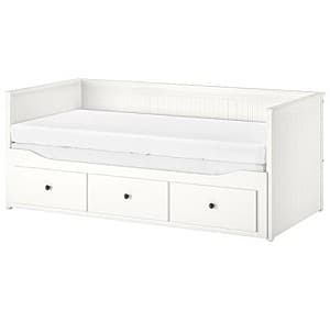 Pat copii IKEA Hemnes White 80×200 cm (3 sertare)