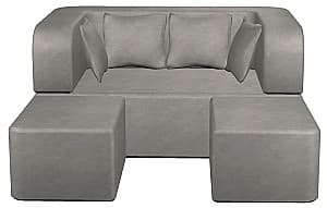 Canapea TIARA Caprice 4 Extra Gri Deschis