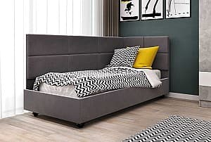 Детская кровать ML Mobila Шарм 6 правый (90x200) Темно-Серый