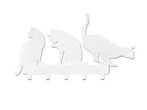 Cuier pentru haine AlfaM Cats White